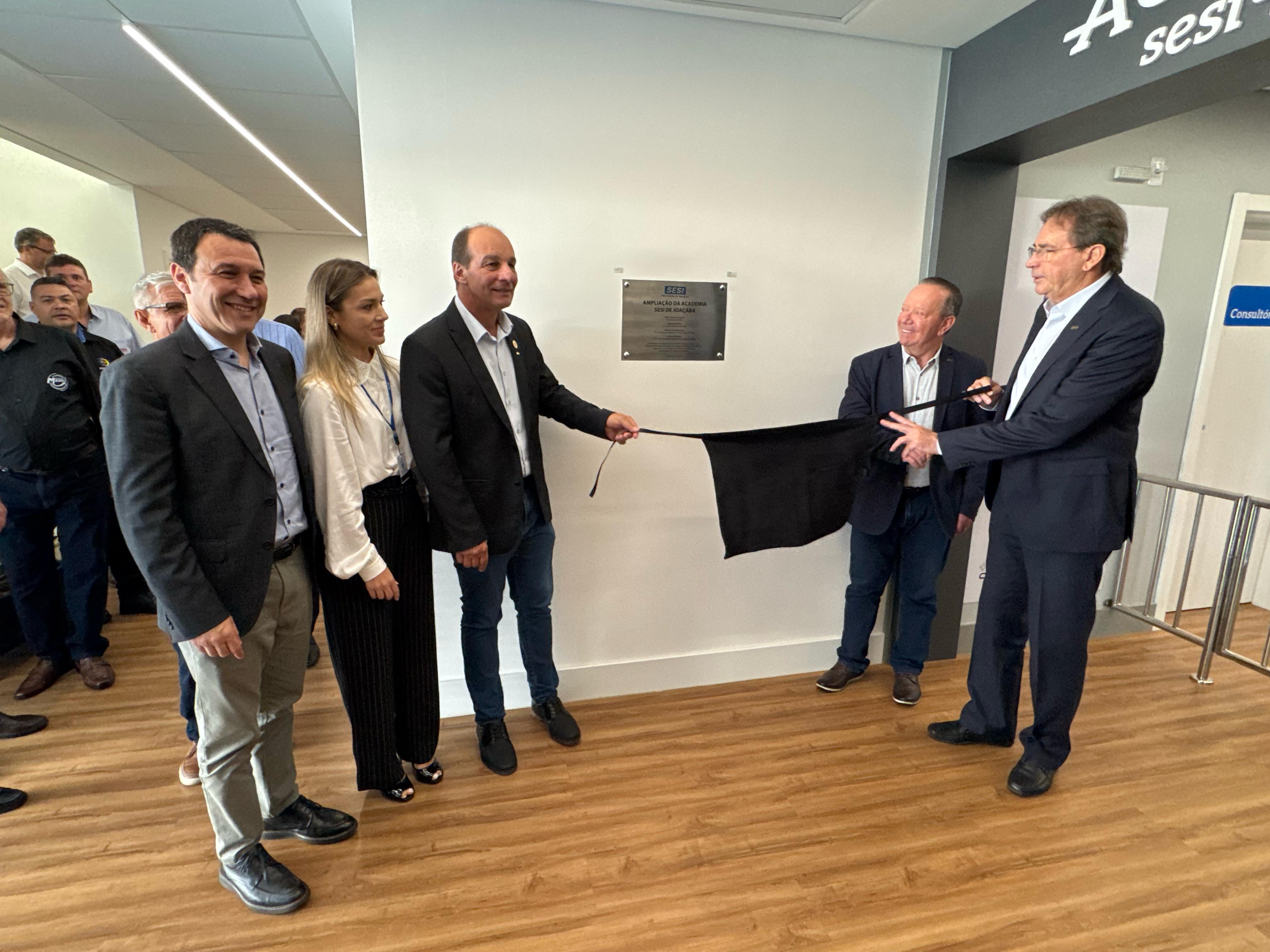 Joaçaba: FIESC inaugura revitalização da Academia + Saúde