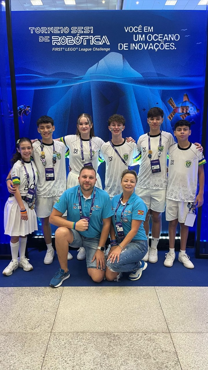 Alto Uruguai: Robótica da Escola SESI de Concórdia brilha em Torneio Nacional