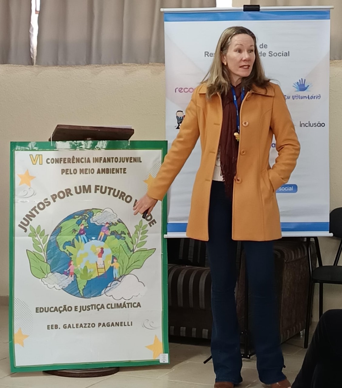 Ação leva importância de mundo sustentável a alunos de Vargem Bonita