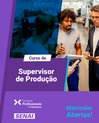 Luzerna: Matrículas abertas para curso de Supervisor de Produção